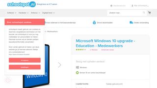 
                            10. Microsoft Windows 10 - Éducation - leerkrachten en medewerkers