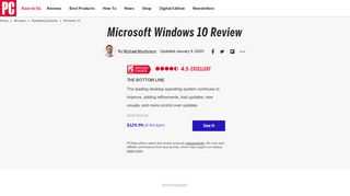 
                            11. Microsoft Windows 10 Review & Rating | PCMag.com