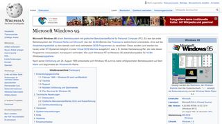 
                            12. Microsoft Windows 95 – Wikipedia