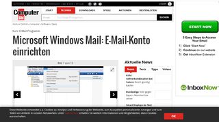 
                            8. Microsoft Windows Mail: E-Mail-Konto einrichten - Bilder, Screenshots ...