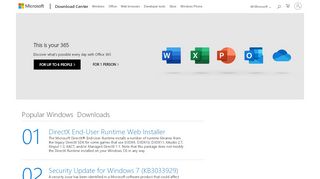 
                            2. Microsoft Windows - Microsoft Download Centre