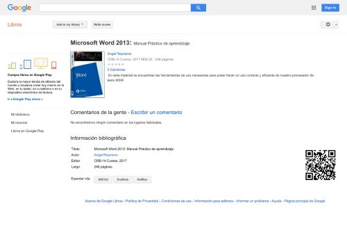 
                            6. Microsoft Word 2013: Manual Práctico de aprendizaje