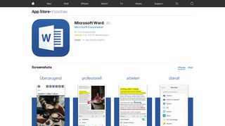 
                            2. Microsoft Word im App Store - iTunes - Apple