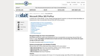 
                            5. MicrosoftOffice365 < ZEDAT/Benutzerservice < ZEDAT ...