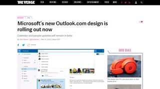 
                            8. Microsoft's new Outlook.com design is rolling out now - The Verge