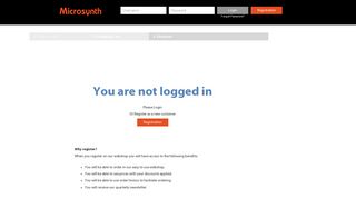 
                            1. Microsynth Webshop Login