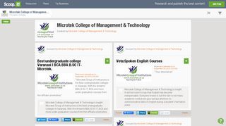 
                            9. Microtek College of Management & Technology | Scoop.it