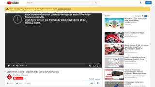 
                            5. MicroWork Cloud - Depoimento Doca da Mila Motos - YouTube