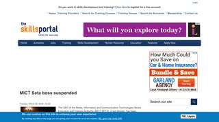 
                            6. MICT Seta boss suspended | Skills Portal