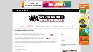 
                            5. Mid Ocean Brands wird zu midocean - WA Media GmbH ...