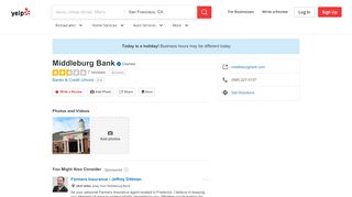 
                            8. Middleburg Bank - Banks & Credit Unions - 431 E Main St, Purcellville ...