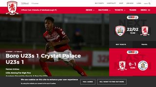 
                            9. Middlesbrough FC: Official Club Website Of The Boro