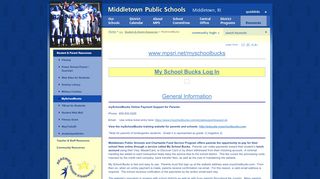 
                            8. Middletown Public Schools (RI): MySchoolBucks - Mpsri.net