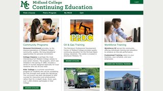 
                            9. Midland College Continuing Education