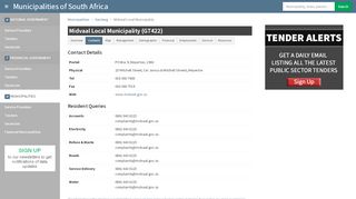 
                            8. Midvaal Local Municipality - Contact Details