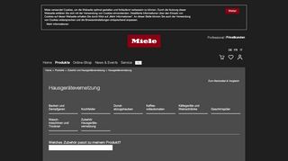 
                            1. Miele Vernetzte Haushaltgeräte