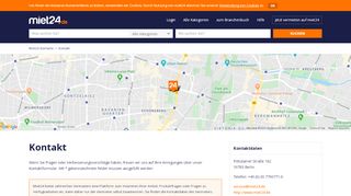 
                            11. Miet24 - einfach alles mieten: Kontakt