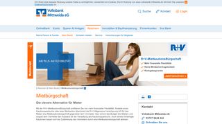 
                            10. Mietbürgschaft - Volksbank Mittweida eG