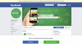 
                            11. mietmeile.de - Startseite | Facebook