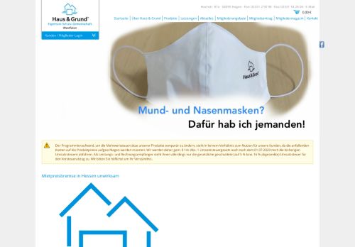 
                            13. Mietpreisbremse in Hessen unwirksam | Haus & Grund Westfalen