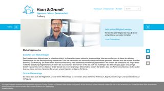 
                            2. Mietverträge und Mieterhöhungen – unser ... - Haus & Grund Freiburg