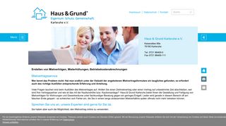 
                            3. Mietvertragsservice - Haus & Grund Karlsruhe
