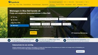 
                            5. Mietwagen Blue Bell | Autovermietung Expedia.de