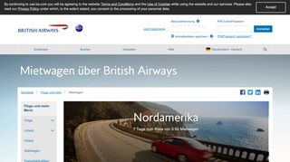 
                            8. Mietwagen über British Airways