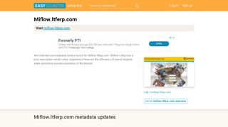 
                            3. Miflow Ltferp (Miflow.ltferp.com) - Micro Finance Collection Repository