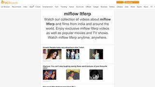
                            11. miflow ltferp - Watch miflow ltferp for free - UC Browser
