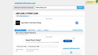 
                            5. miflow.ltferp.com at WI. Micro Finance Collection Repository