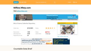 
                            4. Miflow.ltferp.com: Micro Finance Collection Repository