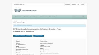 
                            7. MIFO Grundkurs Echokardiographie - EchoVisum Grundkurs Praxis ...