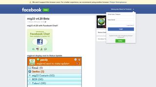 
                            4. mig33 v4.20 Beta | Facebook