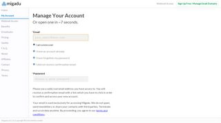 
                            3. Migadu.com Email Hosting | Access or Create Account, and get a ...