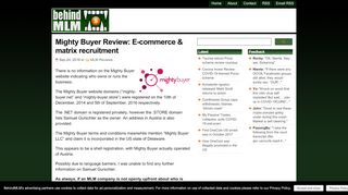 
                            9. Mighty Buyer Review: E-commerce & matrix recruitment - BehindMLM