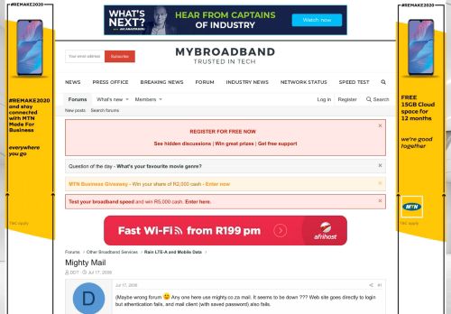 
                            3. Mighty Mail | MyBroadband