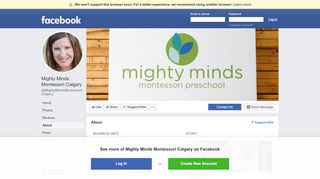 
                            8. Mighty Minds Montessori Calgary - About | Facebook