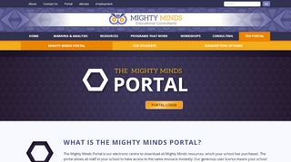 
                            1. Mighty Minds Portal » Mighty Minds