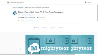 
                            9. MightyText - SMS from PC & Text from Computer - Google ...