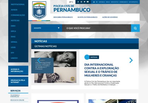 
                            8. Migração do Webmail para o Expresso Livre - Policia Civil PE