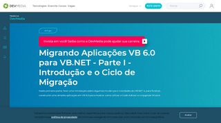 
                            13. Migrando Aplicações VB 6.0 para VB.NET - Parte I - Introdução e o ...