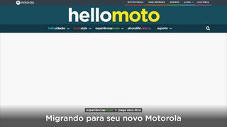 
                            12. Migrando para seu novo Motorola | Hello Moto