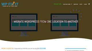 
                            6. Migrate WordPress From One Location to Another - WP Fix It