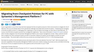 
                            8. Migrating from Checkpoint Pointsec for PC with Symantec's ...