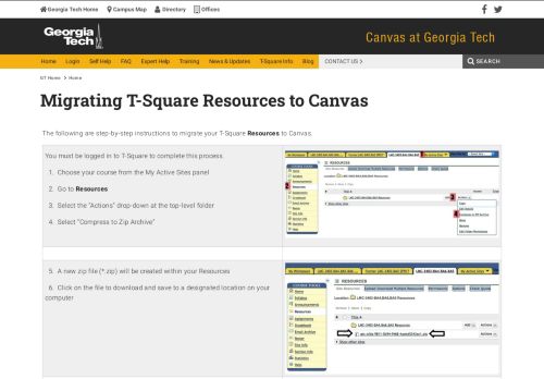 
                            4. Migrating T-Square Resources to Canvas | Canvas at Georgia Institute ...
