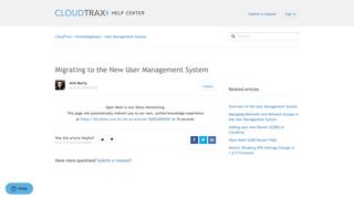 
                            11. Migrating to the New User Management System – CloudTrax