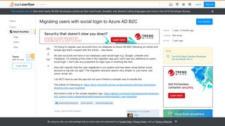 
                            8. Migrating users with social login to Azure AD B2C - Stack Overflow