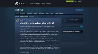 
                            10. Migration deleted my characters? :: Vindictus General Discussions