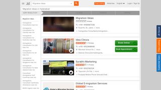 
                            6. Migration Ideas in Hyderabad - Justdial